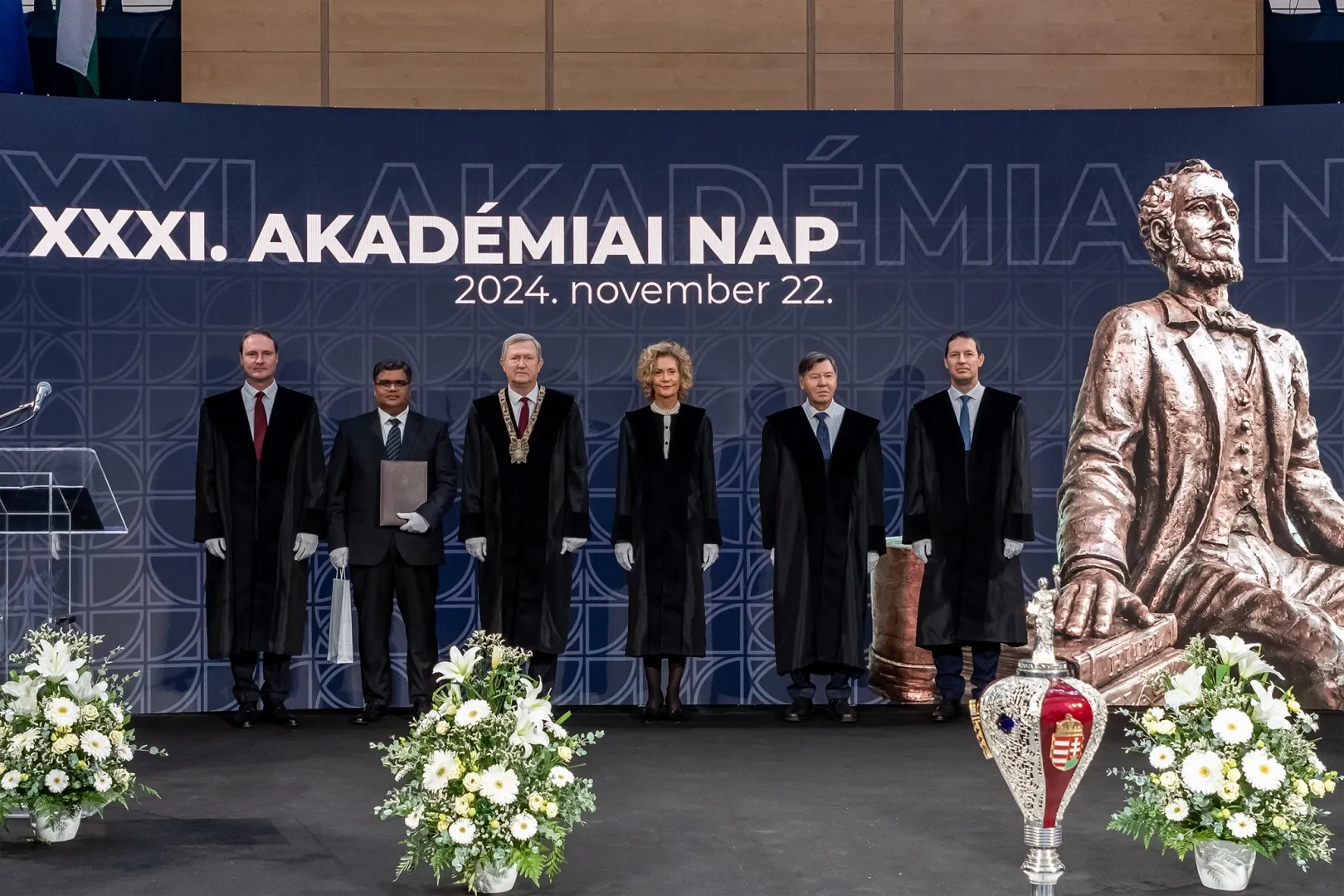 …and Dr Majid Rad Movahedi are new professors at the University. (Photos András Adorján)